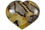 Polished Septarian Heart - Madagascar #205354-1